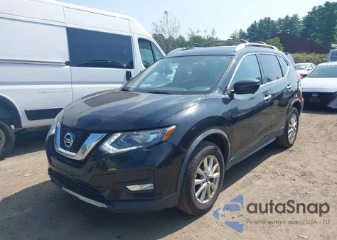 2017 Nissan Rogue Sv z USA, uszkodzony, nr VIN KNMAT2MV5HP563304